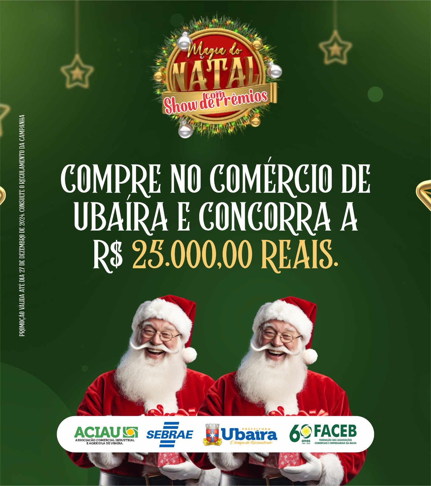 PROMOÇÃO COMERCIO DE UBAÍRA NATAL