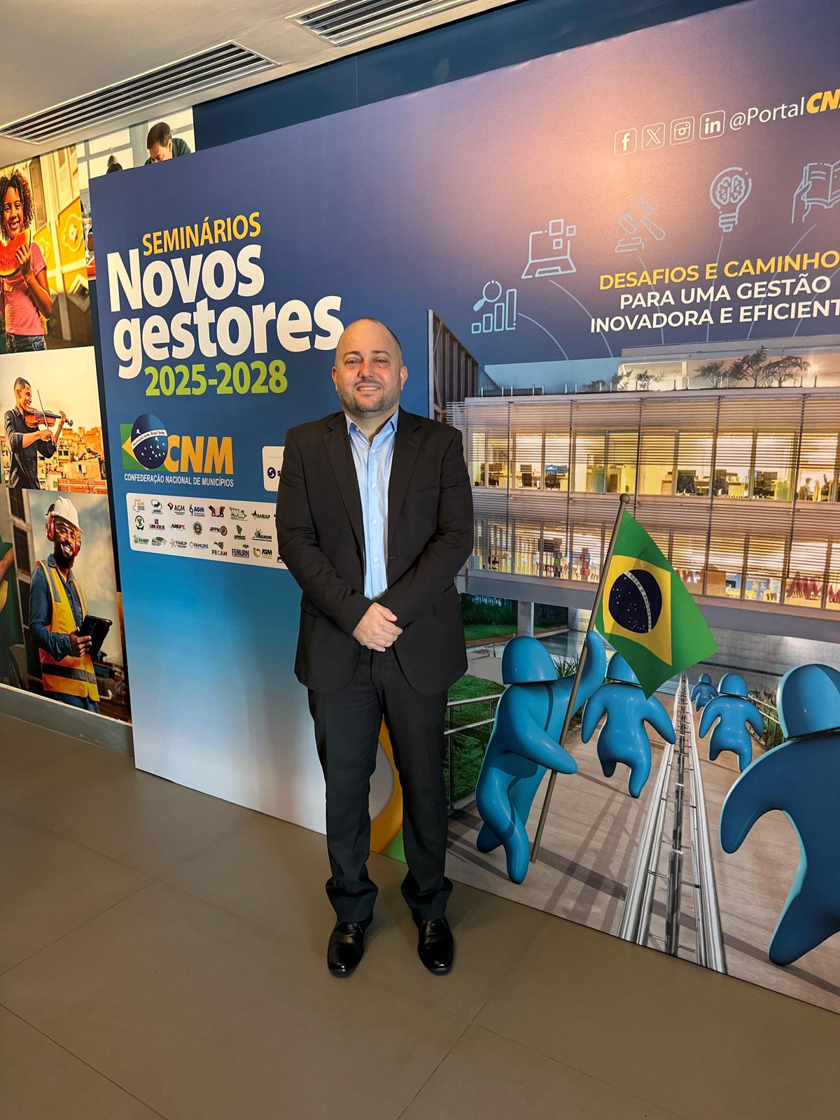 Jiquiriçá: Lucas de Deraldo participa de seminário para novos gestores em Brasília.