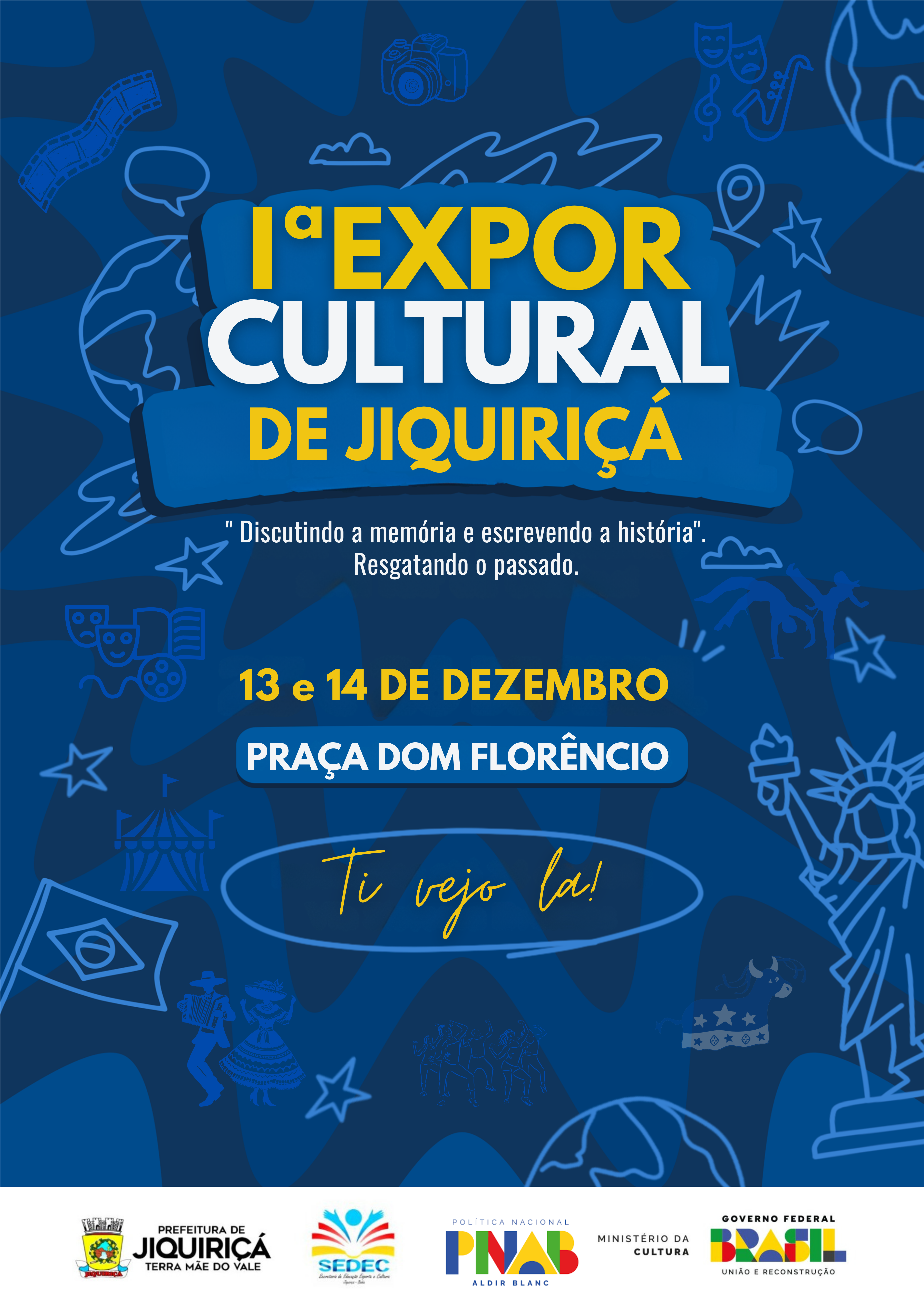 1ª Expor Cultural de Jiquiriçá destaca riqueza histórica e cultural nos dias 13 e 14 de dezembro